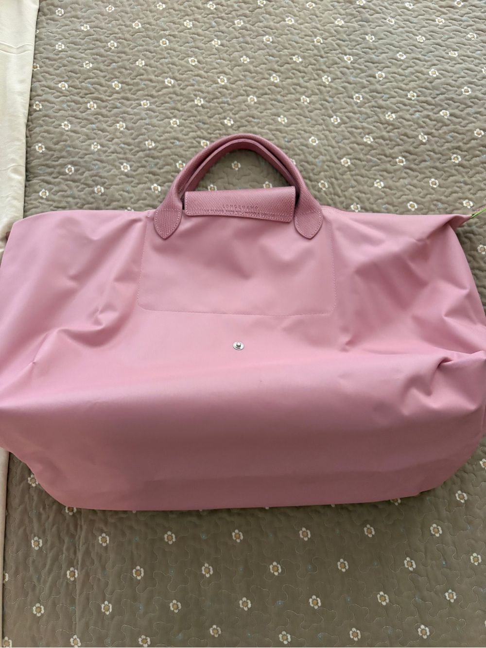 Longchamp Le Pliage Recycled Large Tote - Petal Pink - Picture 6 of 14